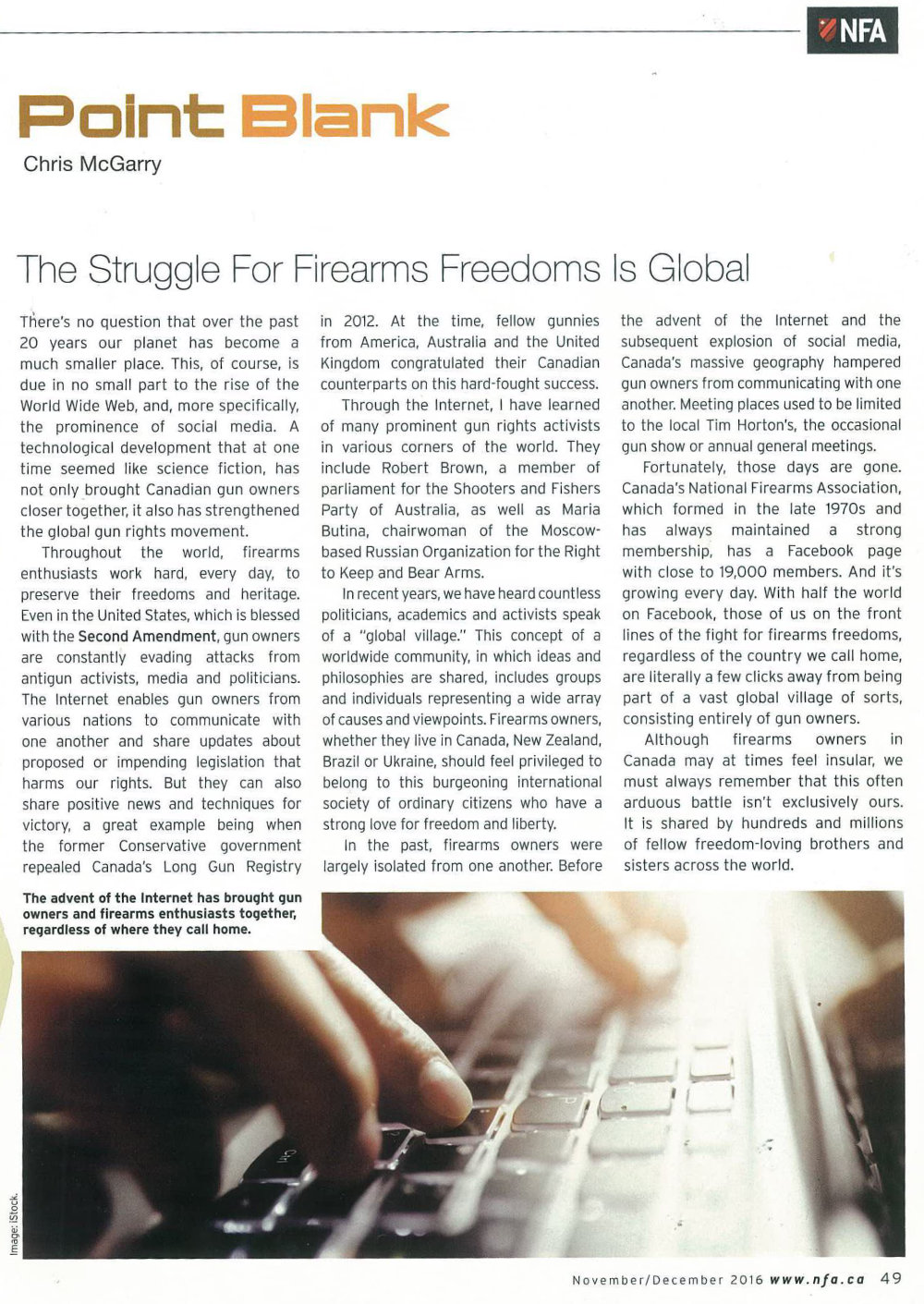 The Struggle For Firearms Freedoms Is Global