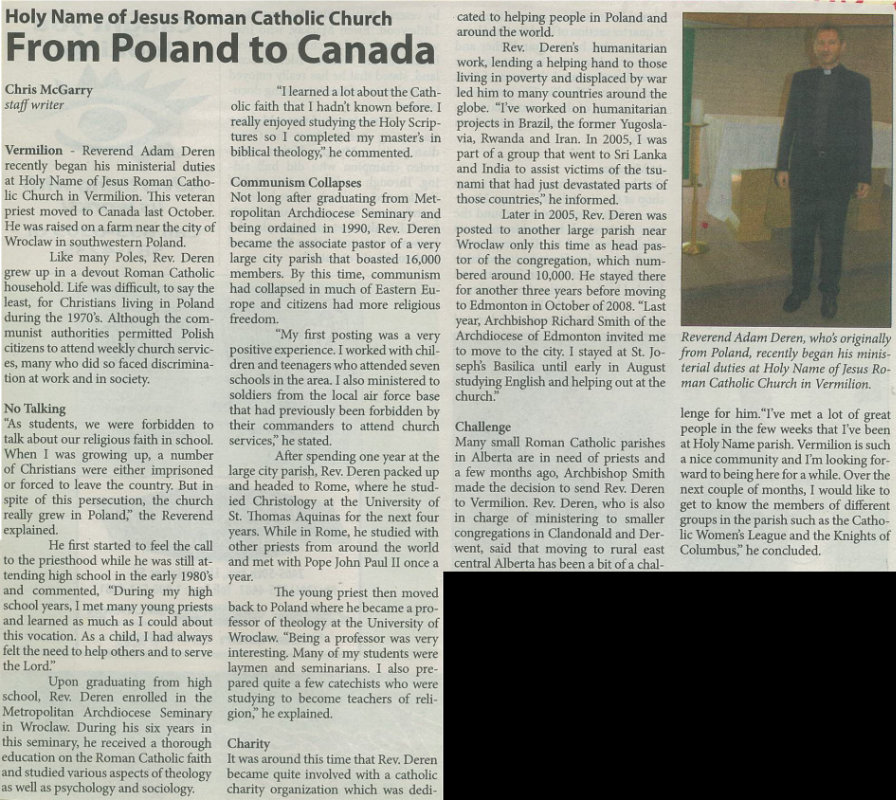 From Poland to Canada
